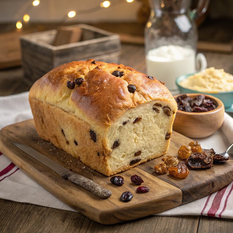 Homemade Raisin Bread