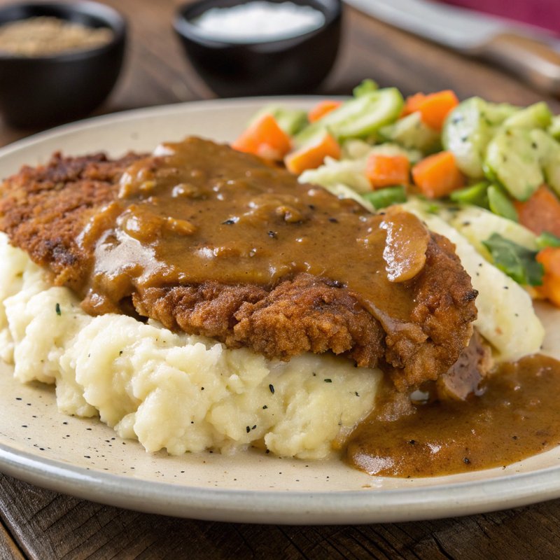 Country Fried Steak with Savory Gravy