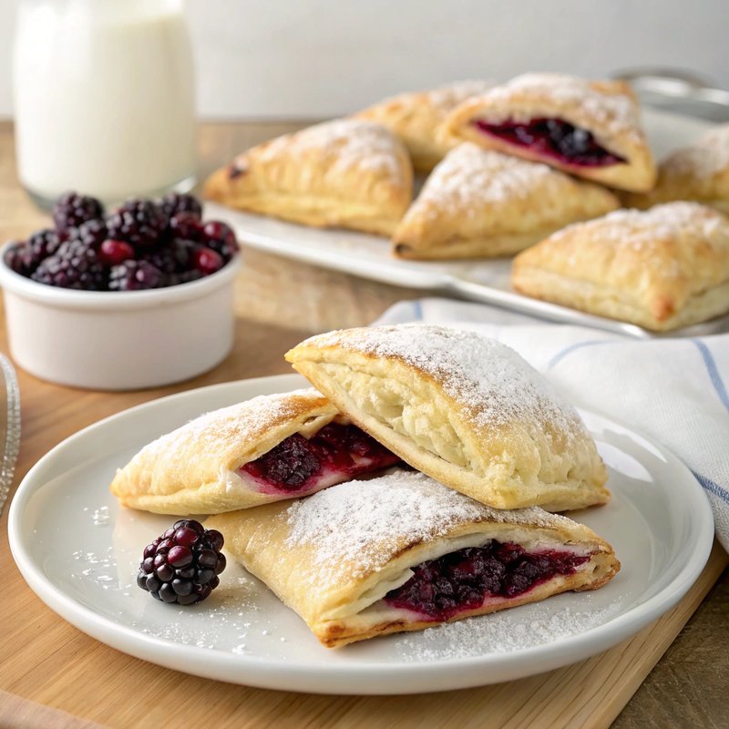 Delicious Blackberry Turnovers