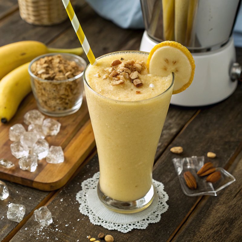 Velvety Banana Smoothie