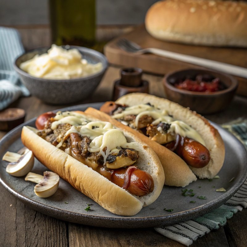 Mushroom Swiss Dog