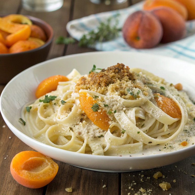 Apricot Crisp Alfredo