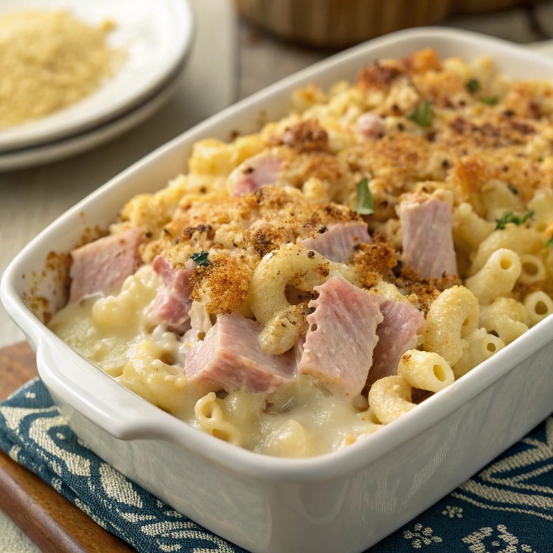 Cordon Bleu Mac and Cheese