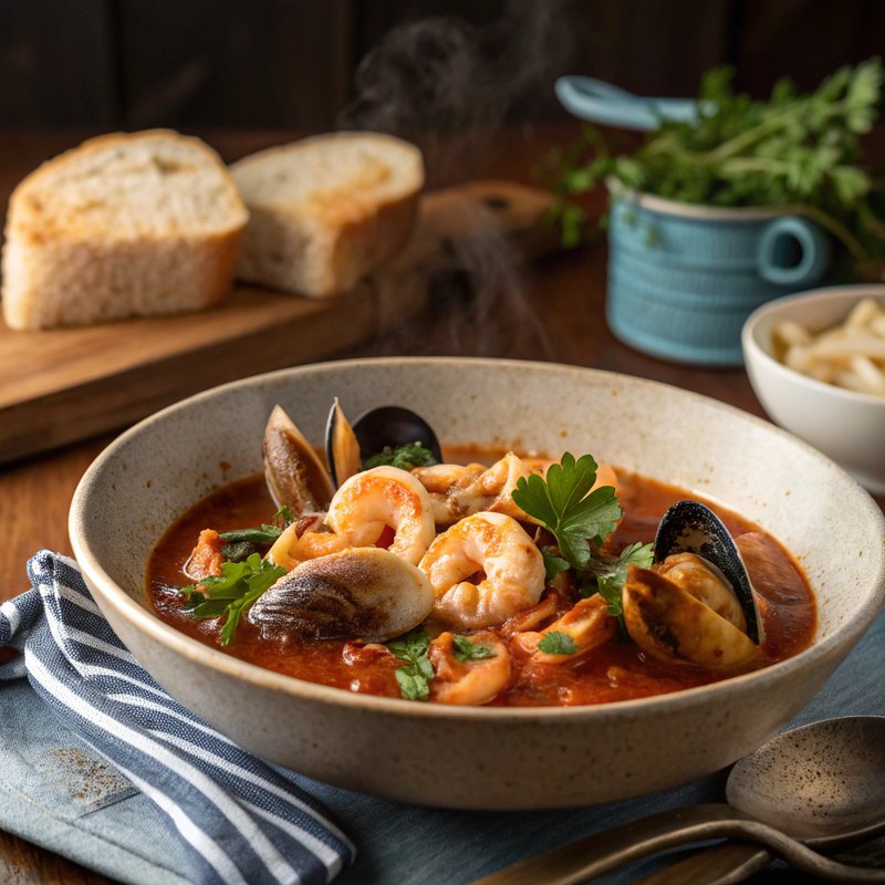 Brodetto Di Pesce: Italian Seafood Stew