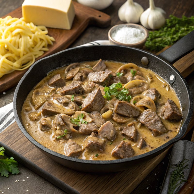 Classic Beef Stroganoff