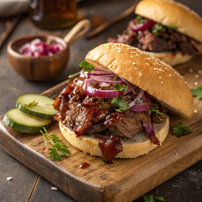 BBQ Brisket Sandwich