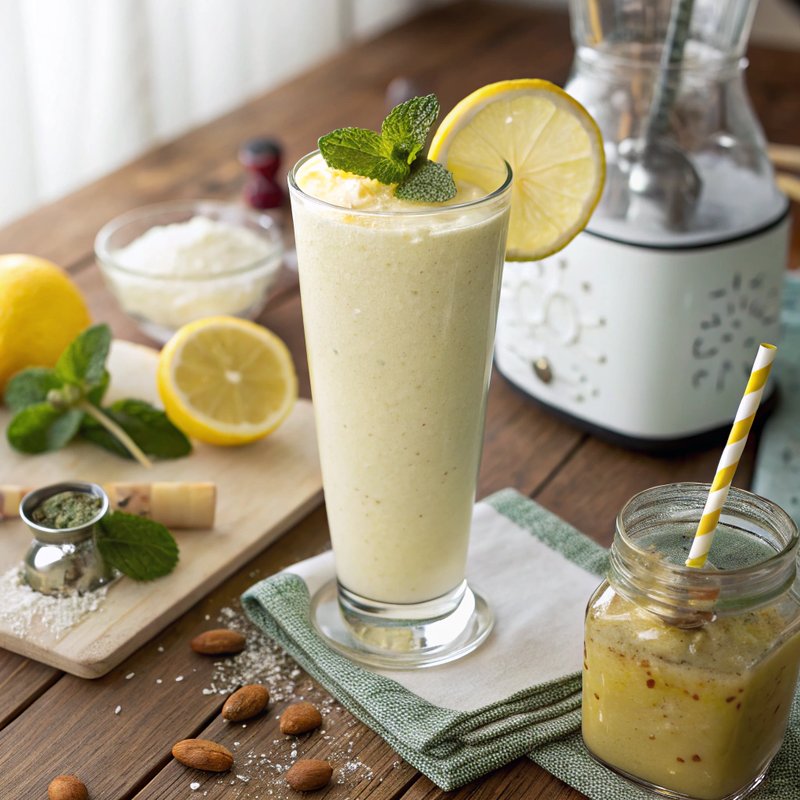 Refreshing Lemon Protein Shake