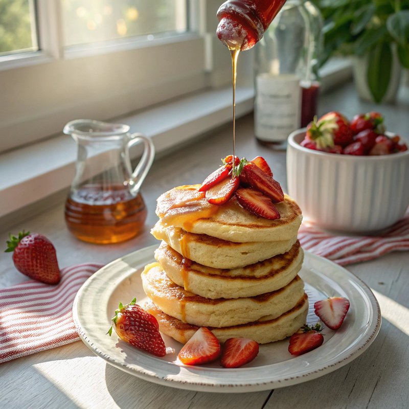 Strawberry Pancakes