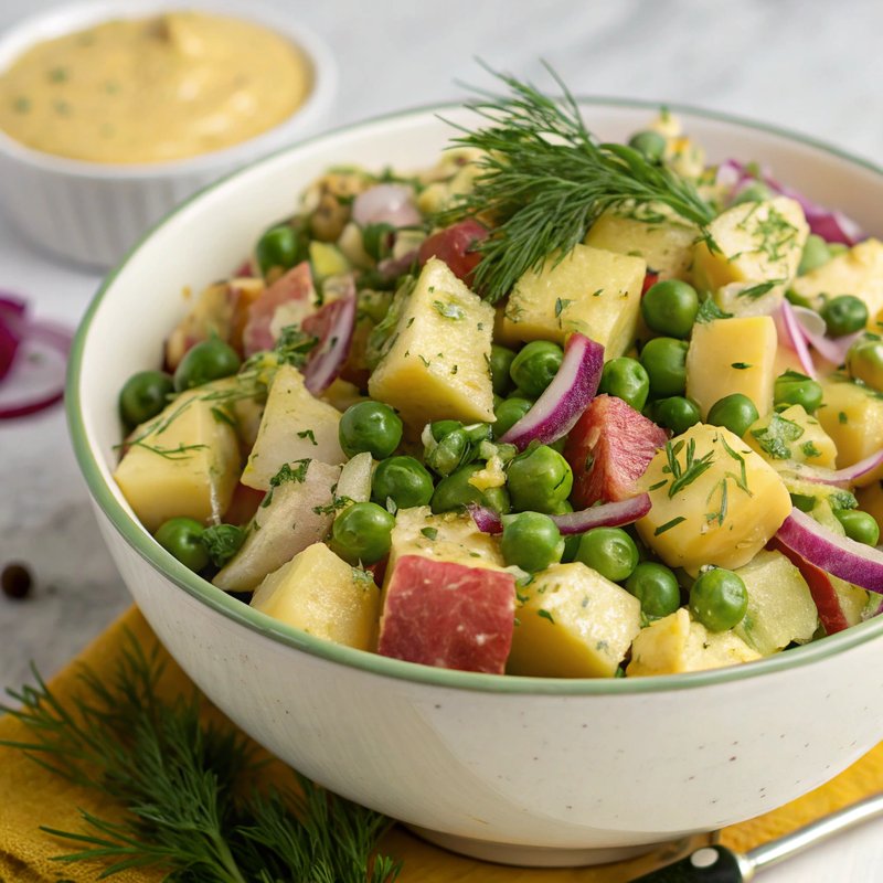 Pea and Potato Salad