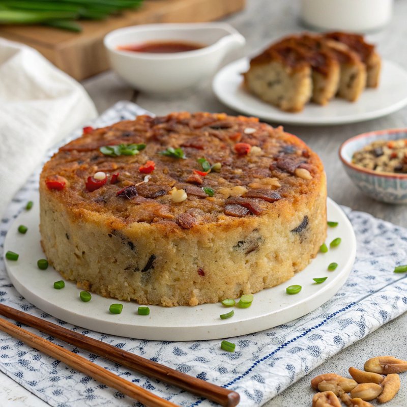 Savory Taro Cake