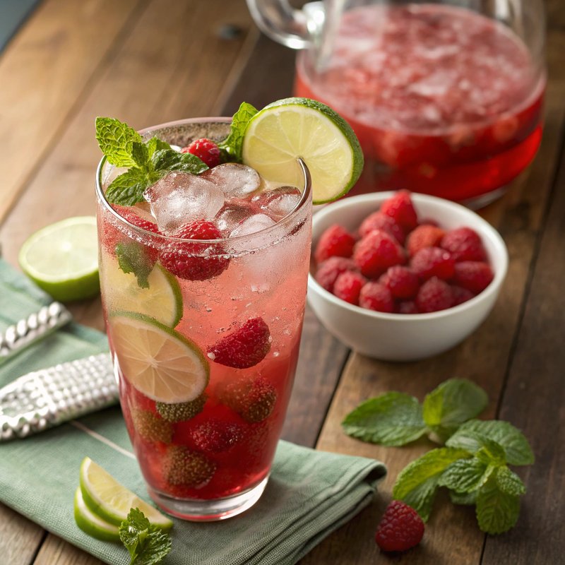 Raspberry Lime Rickey