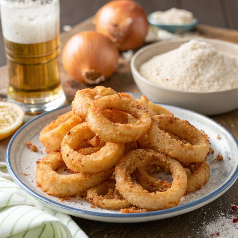 Crispy Walla Walla Onion Rings