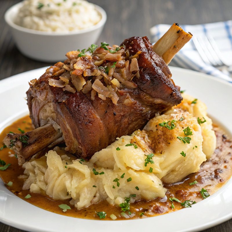 Schweinshaxe (German Roasted Pork Knuckle)