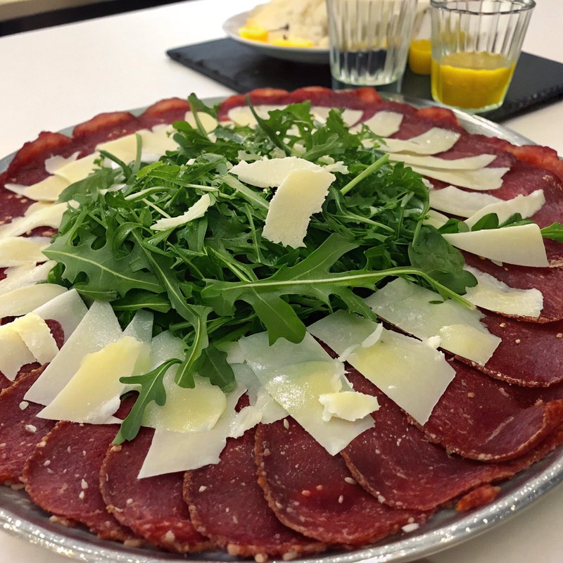 Bresaola Salad with Arugula and Parmesan