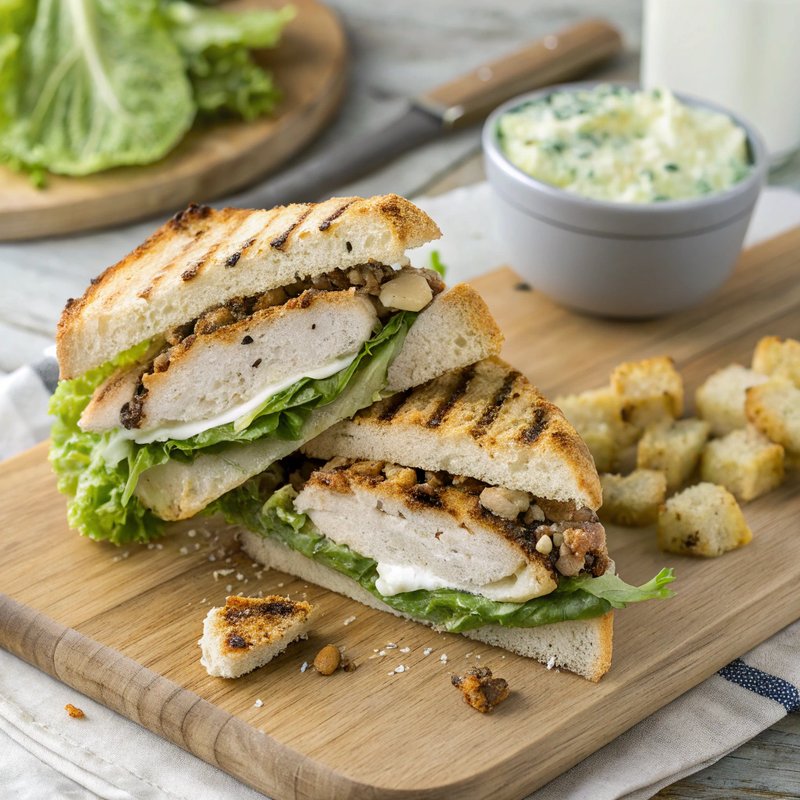 Grilled Chicken Caesar Sandwich