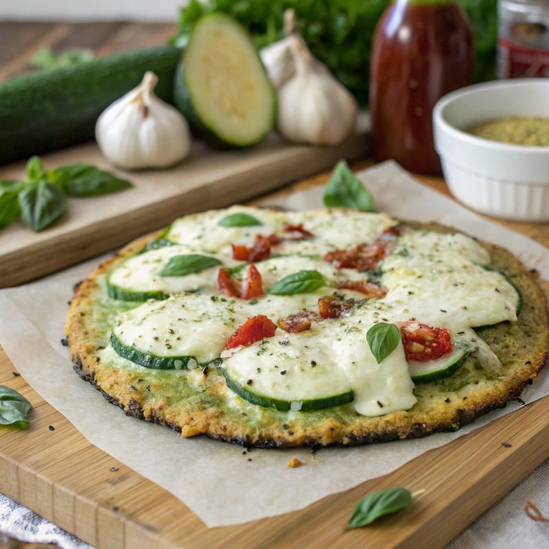 Zucchini Pizza Crust