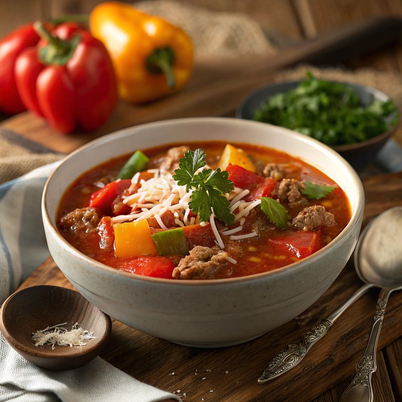 Stuffed Pepper Soup