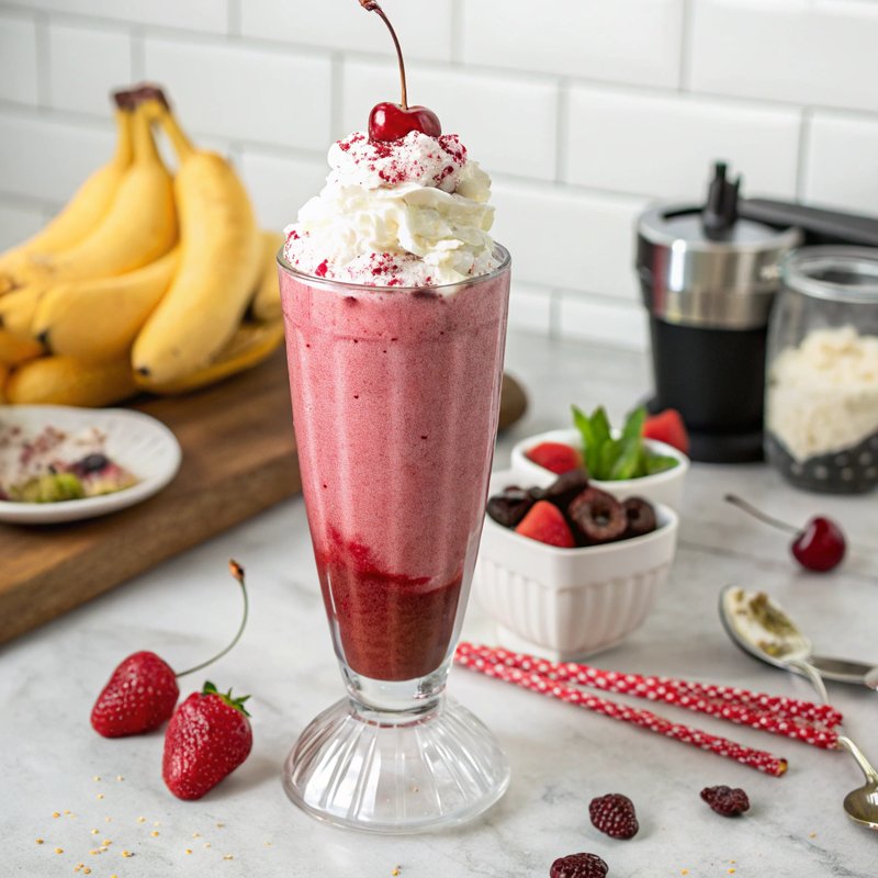 Decadent Red Velvet Protein Shake