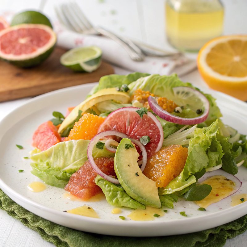 Butter Lettuce Salad with Citrus Vinaigrette