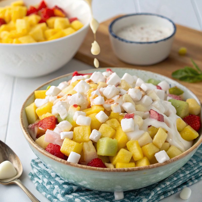 Tropical Pina Colada Salad
