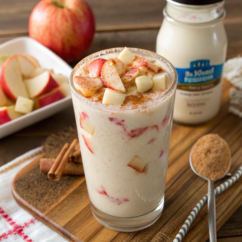 Cinnamon Apple Pie Protein Shake