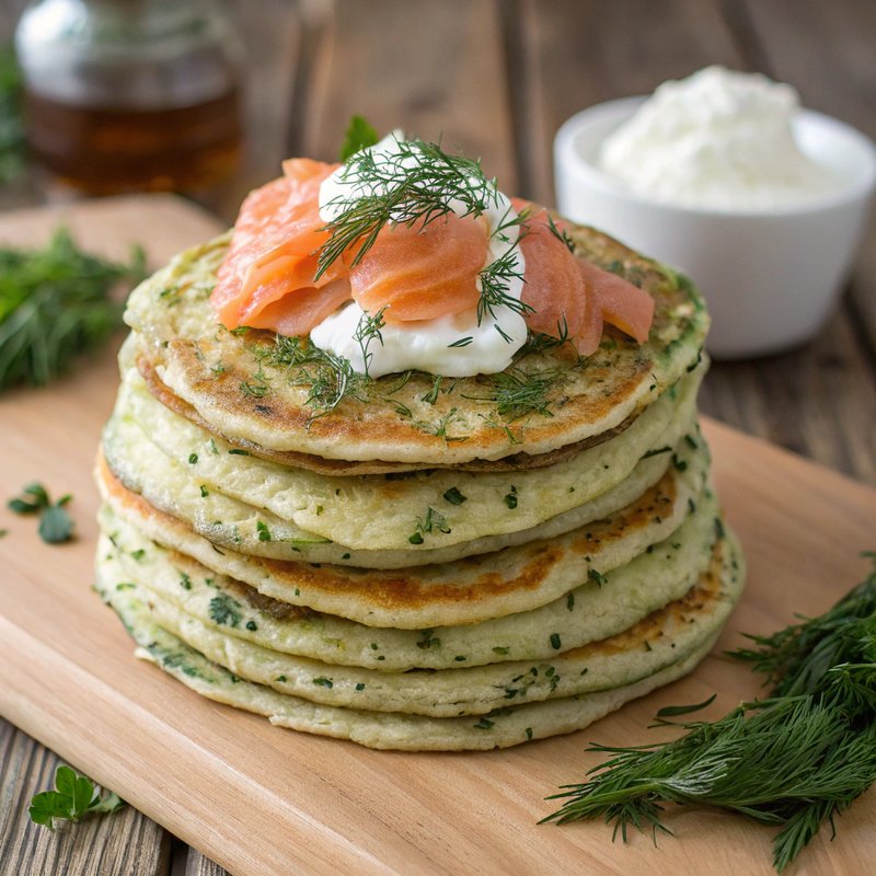 Herb-Infused Savory Pancakes
