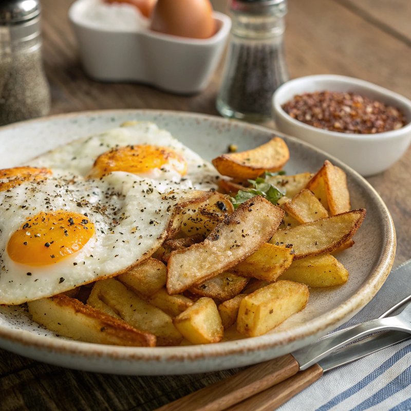 Fried Egg and Chips