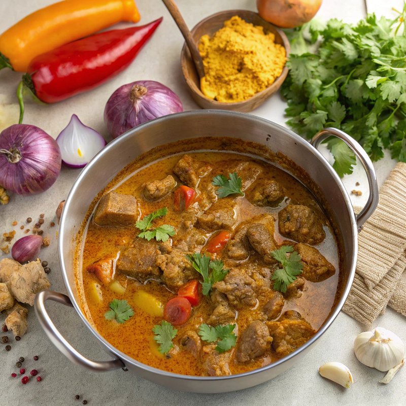 Caribbean Goat Curry