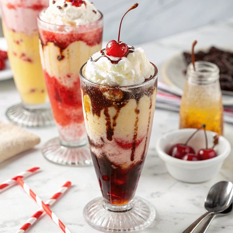 Banana Split Italian Soda