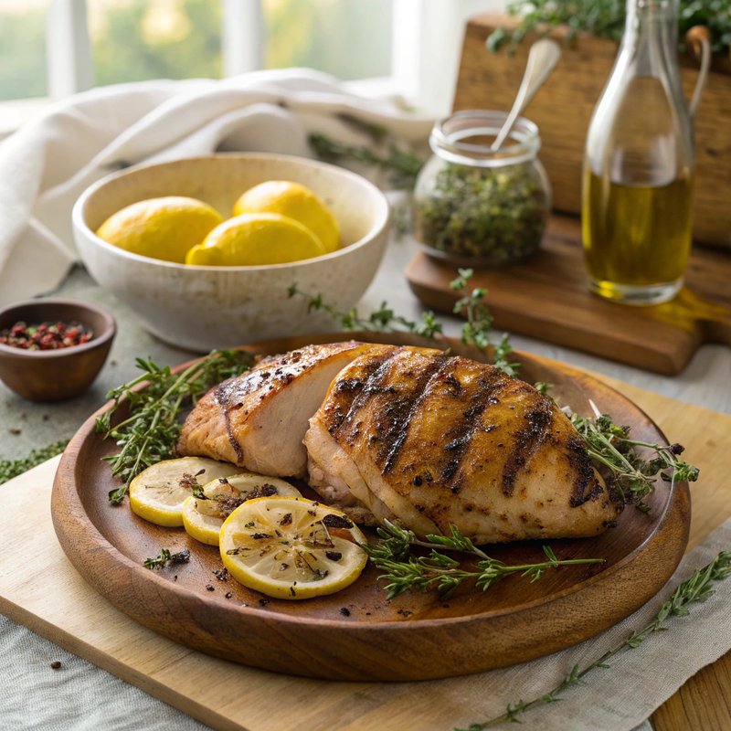 Thyme and Lemon Grilled Chicken