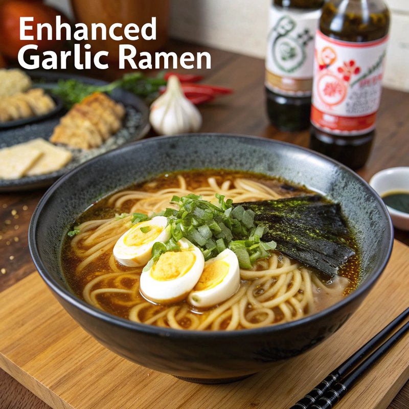 Enhanced Garlic Ramen