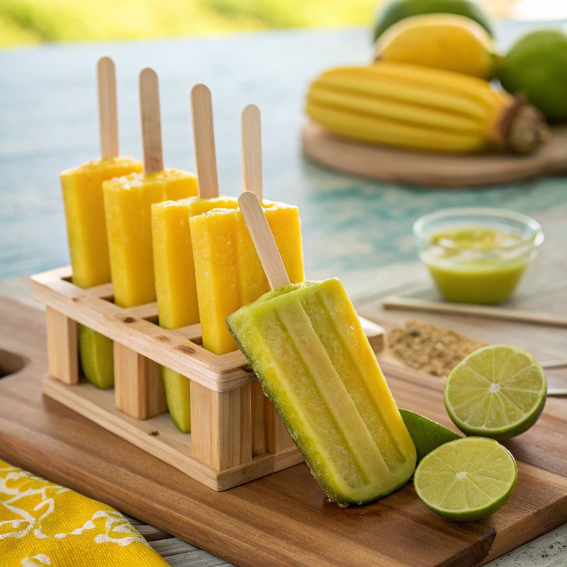 Mango Lime Paletas