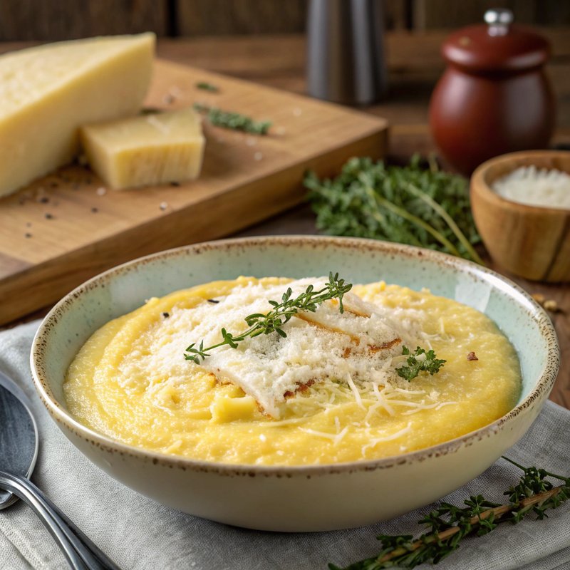 Creamy Parmesan Polenta