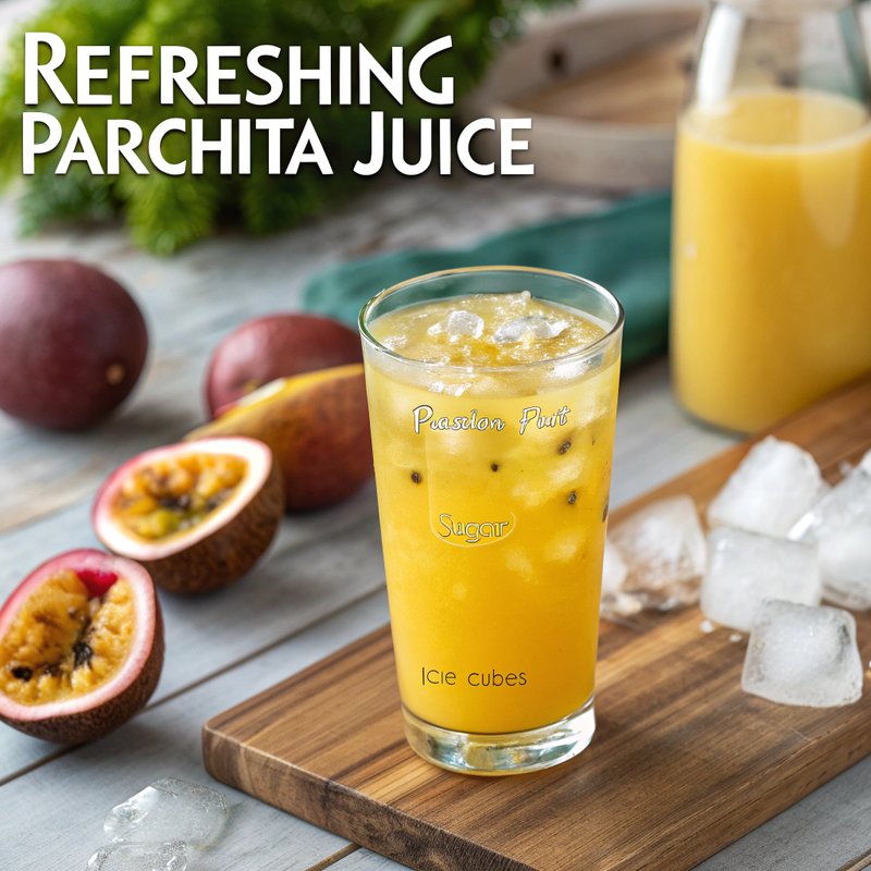 Refreshing Parchita Juice
