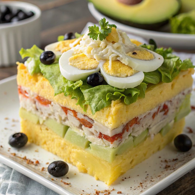 Peruvian Causa Rellena