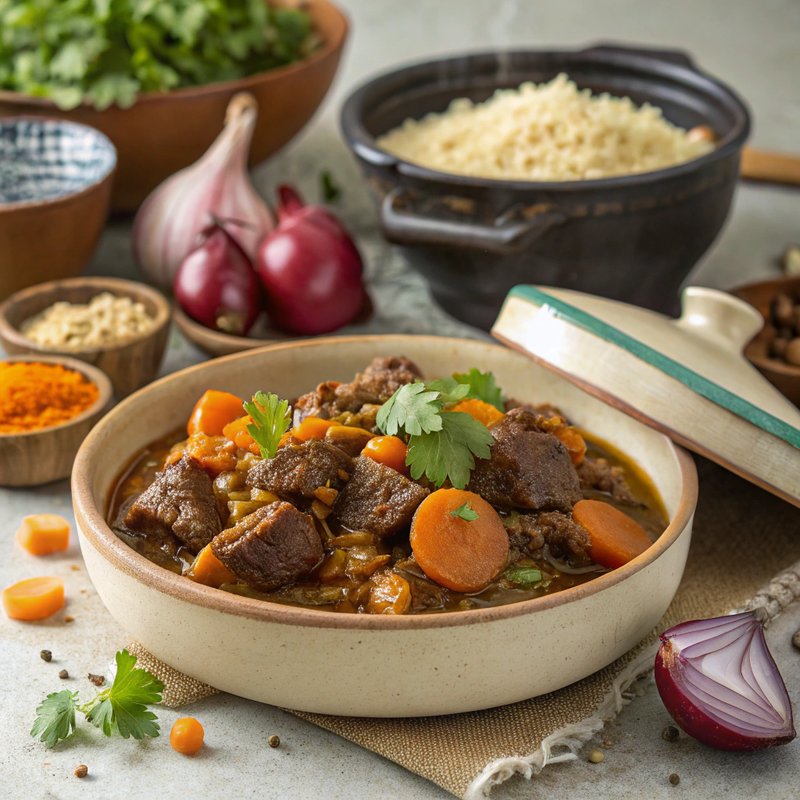 Moroccan Beef Tajine