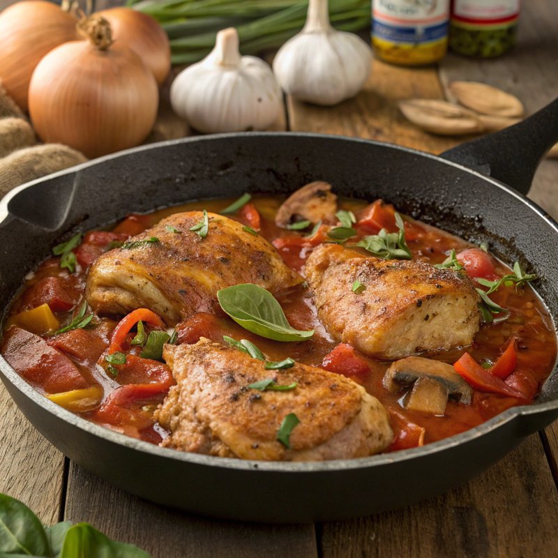 Chicken Cacciatore