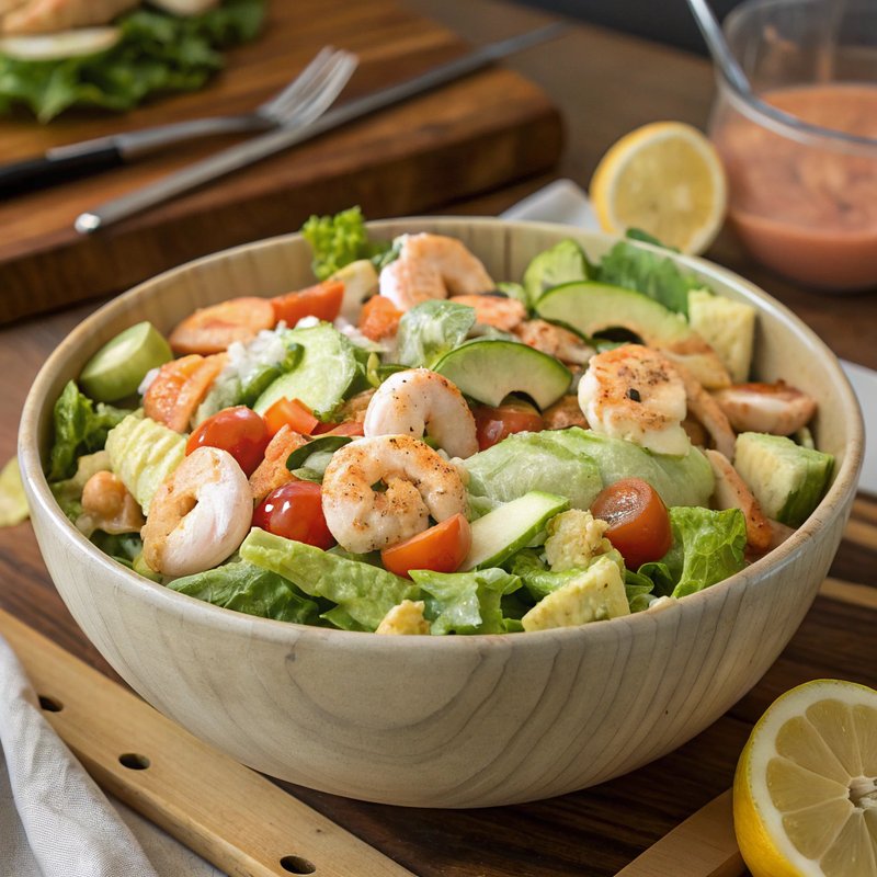 San Francisco Shrimp Louie Salad