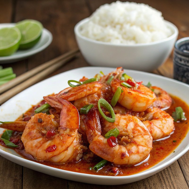 Tangy Tamarind Prawns