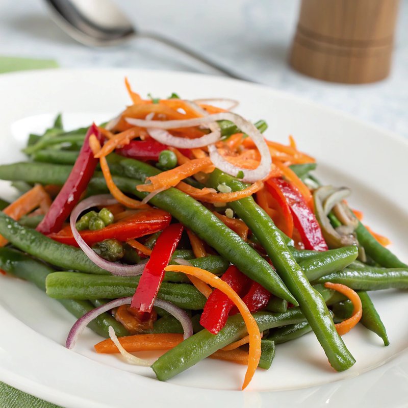 Tangy Green Bean Slaw