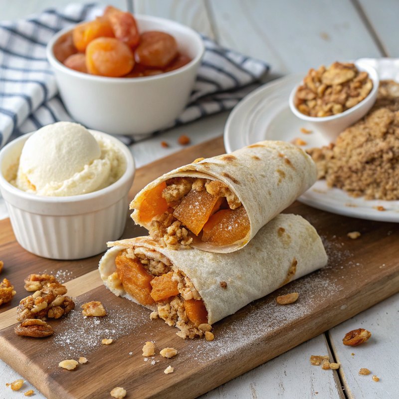 Apricot Crisp Wraps