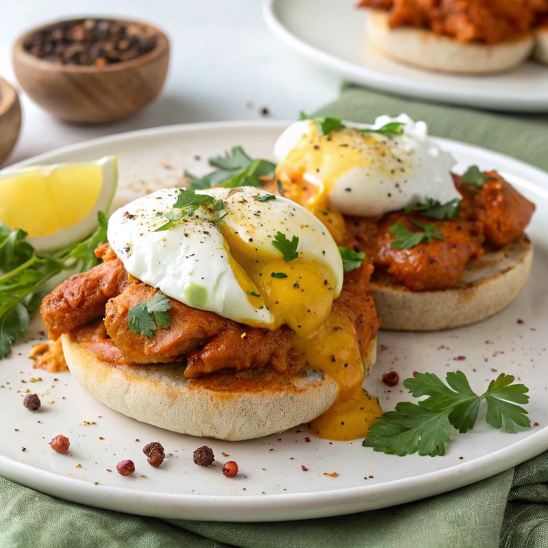 Tikka Masala Eggs Benedict