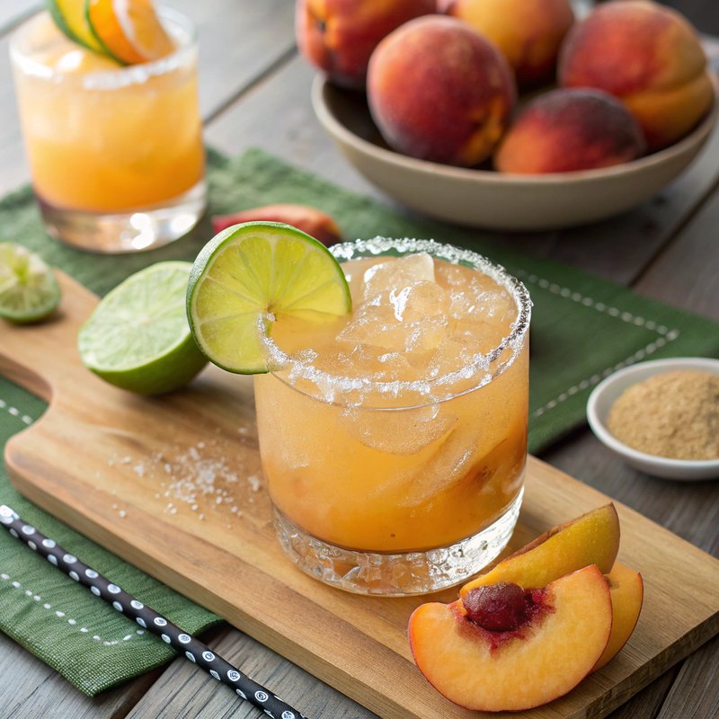 Peach and Apricot Margarita
