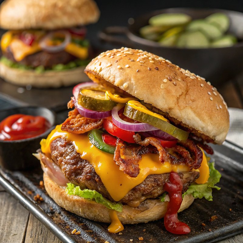 Ultimate Bacon Cheeseburger