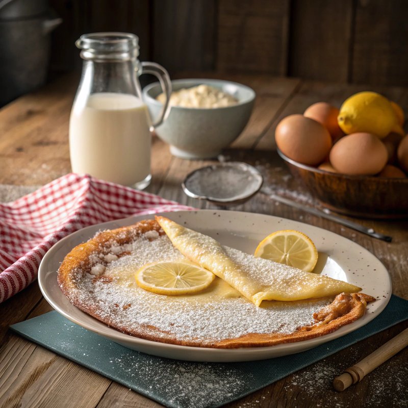 Eierpfannkuchen (German Pancakes)