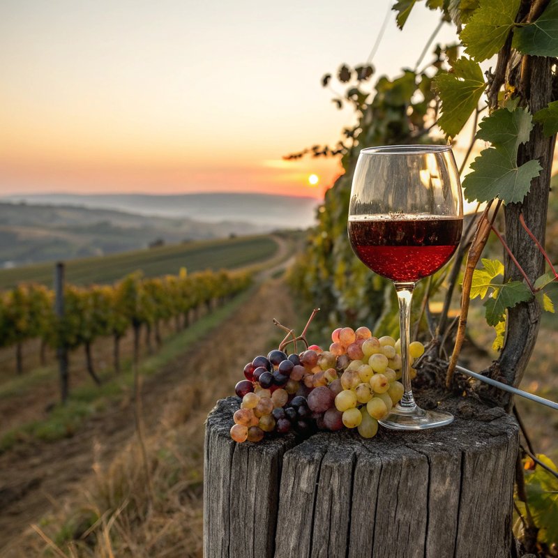 Field Blend - A wine made from multiple grape varieties planted, harvested, and fermented together in a single vineyard — the original form of winemaking. Each vint