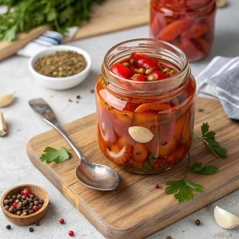 Pickled Fresno Chilies