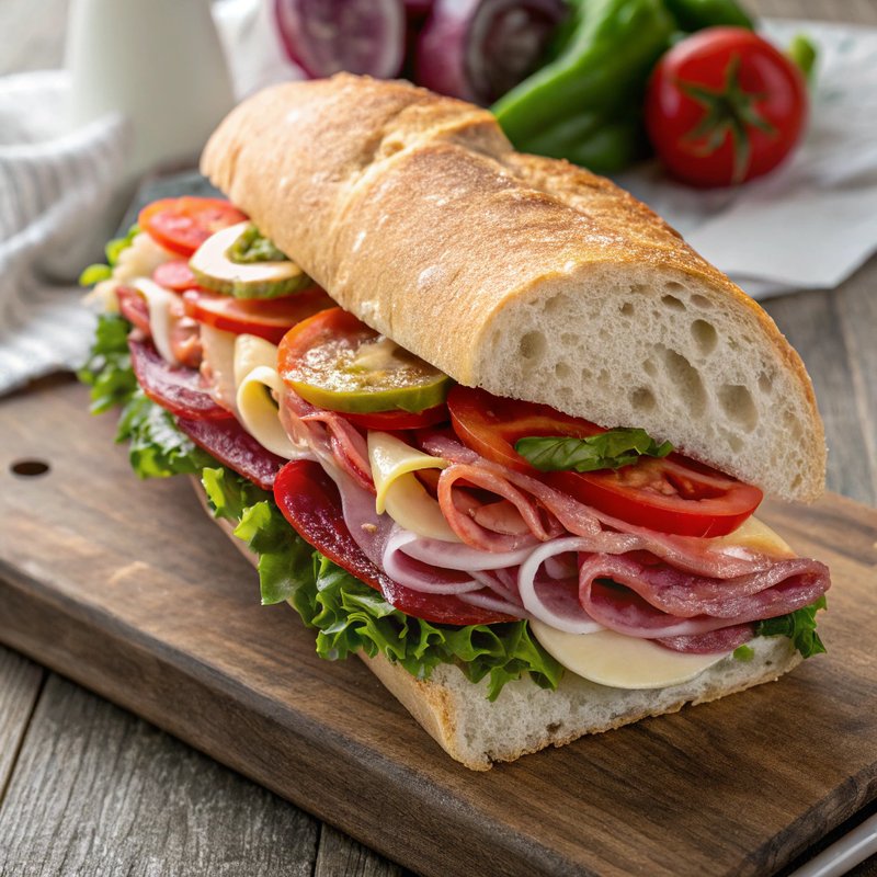 Authentic Italian Sub Sandwich