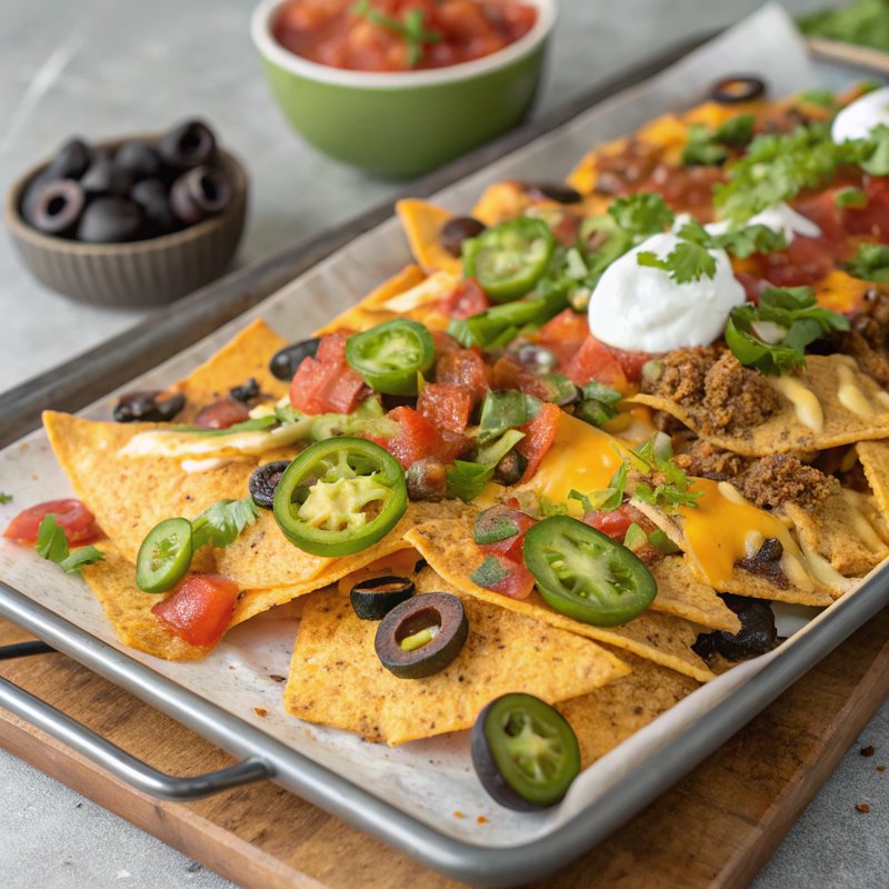 Ultimate Cheesy Nachos