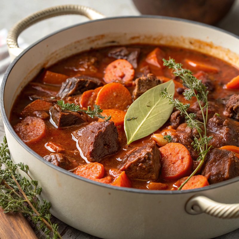 Ragout de Boeuf aux Carottes